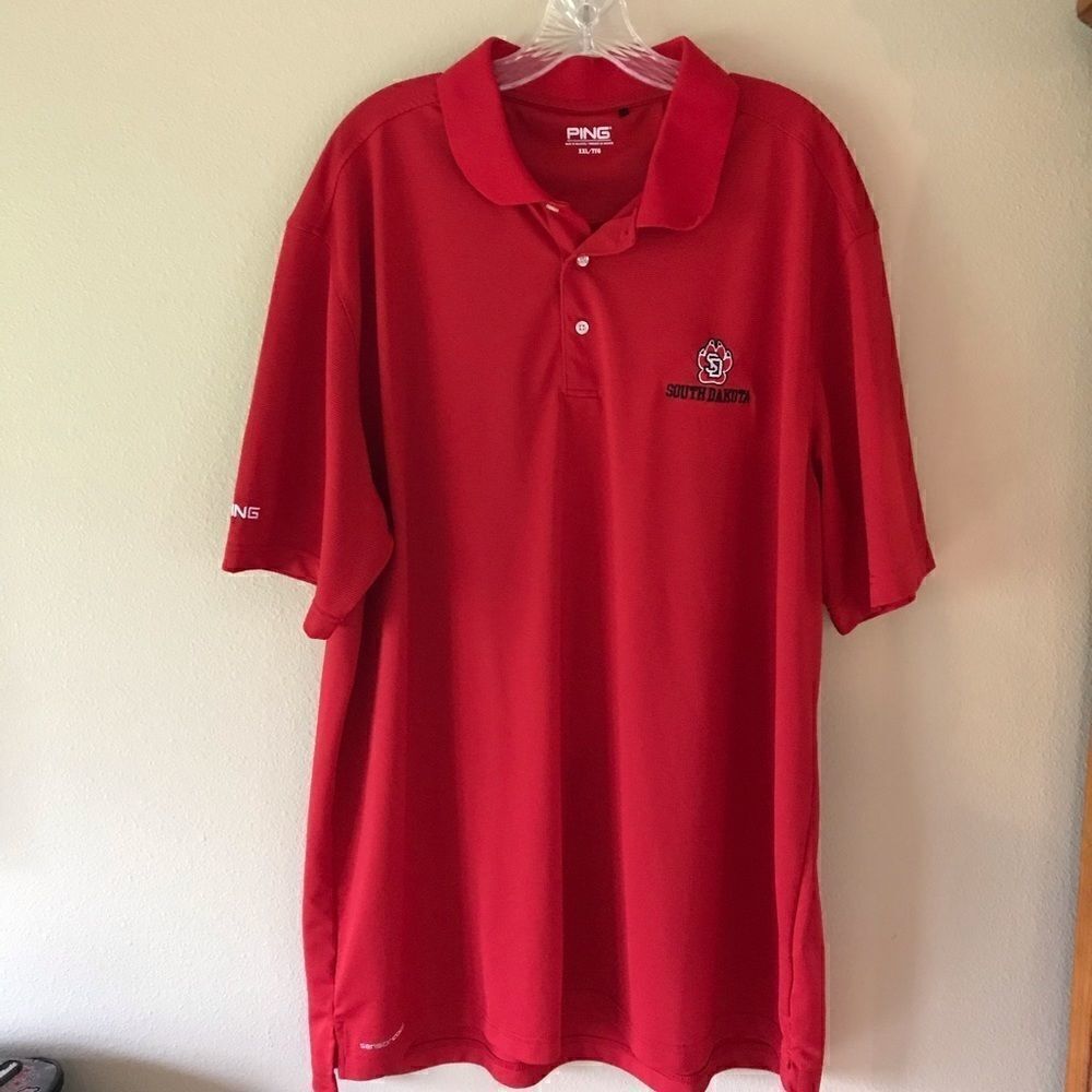 Ping University Of South Dakota Polo Shirt